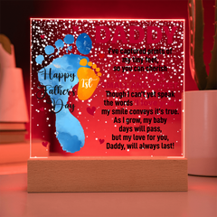 When I Was Small and Sweet - Acrylic Square